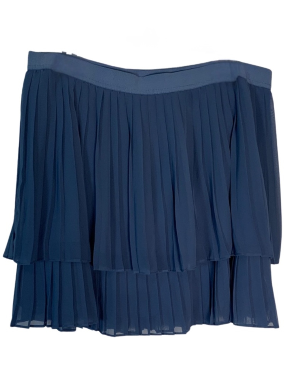 LC Lauren Conrad Periwinkle Pleated Mini Skirt Women's Size XL Coquette Vacation